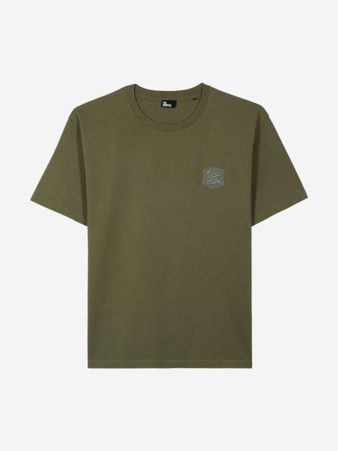 The Kooples KHAKI CREST T-SHIRT