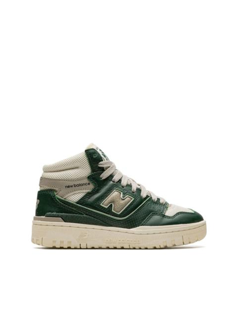 x AimÃ© Leon Dore 650R "Green" sneakers