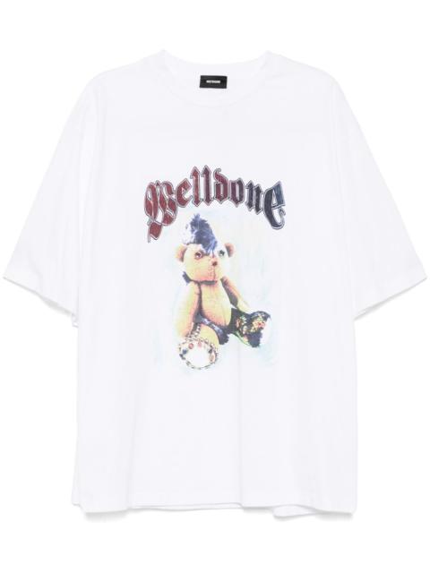We11done graphic print T-shirt