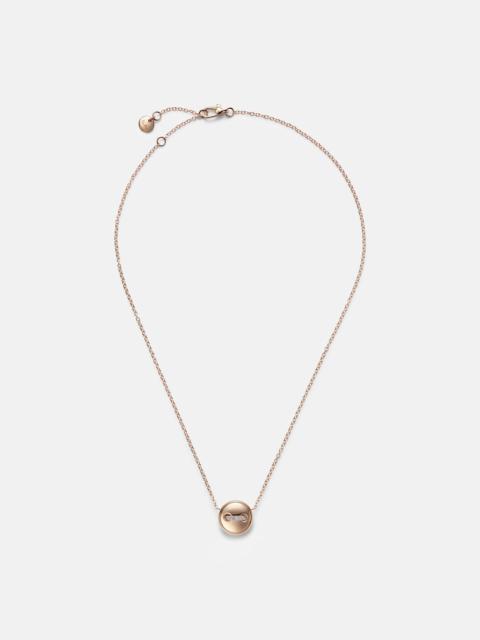 Pomellato Pom Pom Dot 18kt rose gold pendant necklace with turquoise and diamonds