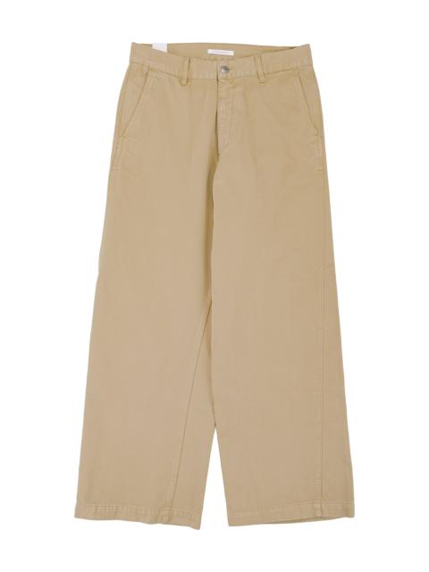 SUNFLOWER Wide Twist Chino Khaki