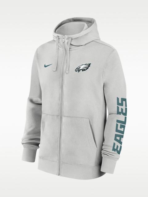 Nike Philadelphia Eagles Club Men's Nike NFL Full-Zip Hoodie