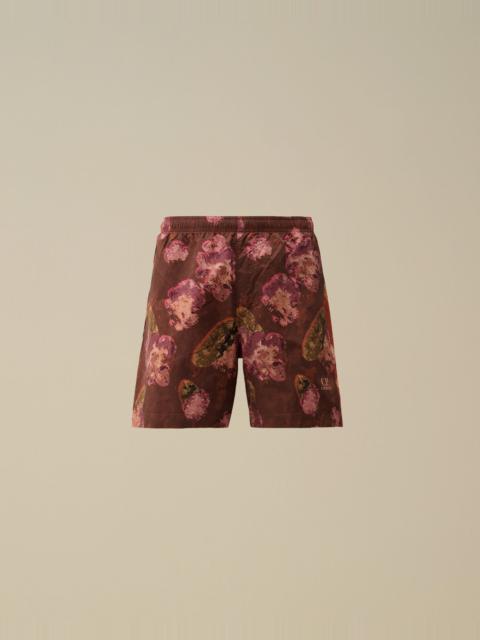 C.P. Company Flatt Nylon Flower Printed Swim Shorts