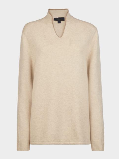 SEASE Men's Ellen Pull Cashmere V-Neck Sweater