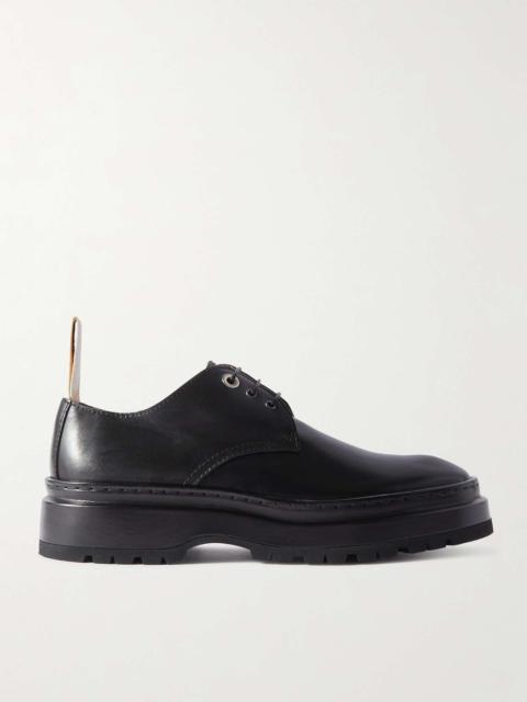 JACQUEMUS Pavane Leather Derby Shoes