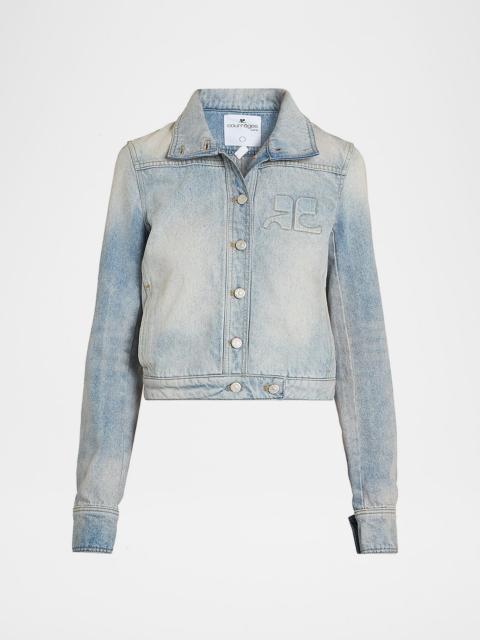 courrèges Reedition Denim Jacket