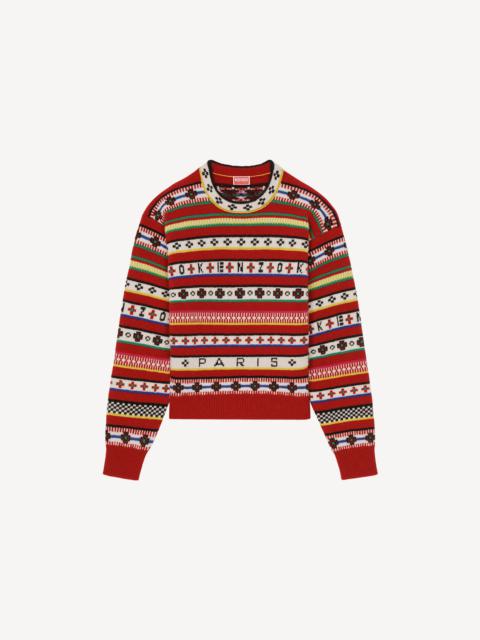 'Fair Isle' jacquard jumper