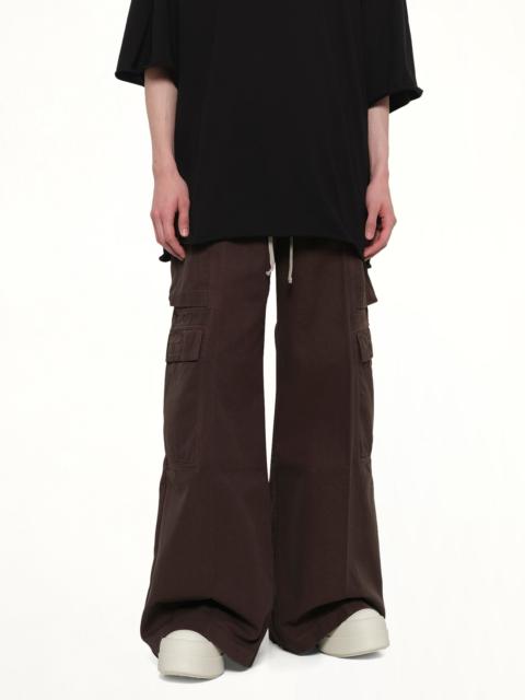Rick Owens DRKSHDW Double Cargo Jumbo Bela in Dark Dust