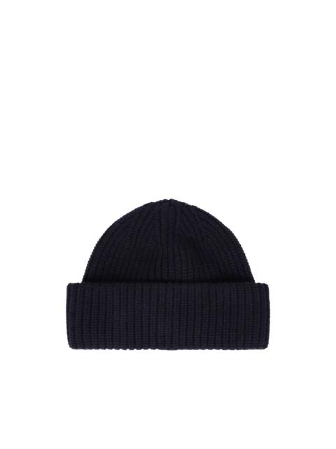 SLOWEAR knitted ribbed beanie