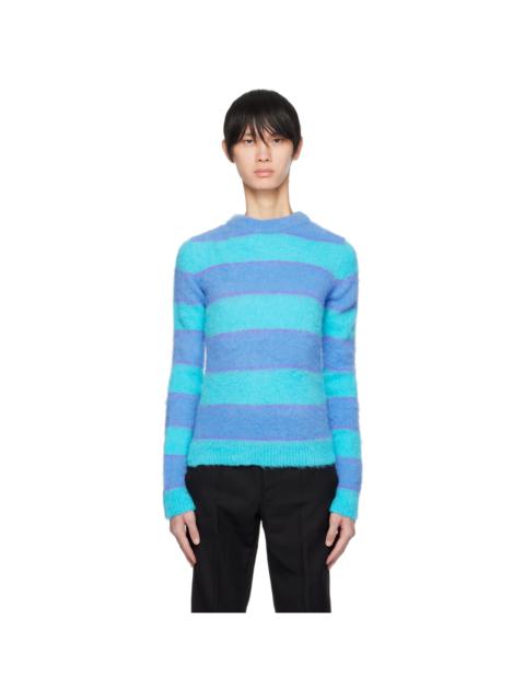 EGONLAB Blue & Purple Freddy Sweater
