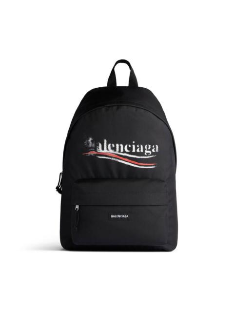 BALENCIAGA Men's Explorer Backpack  in Black