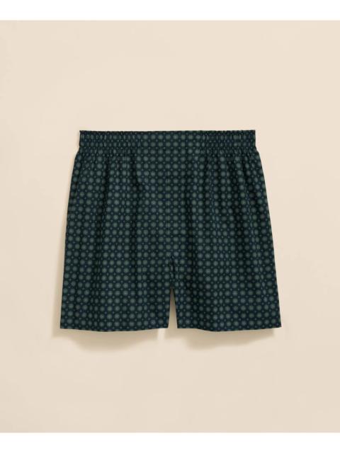 Brooks Brothers Cotton Broadcloth Foulard Boxers