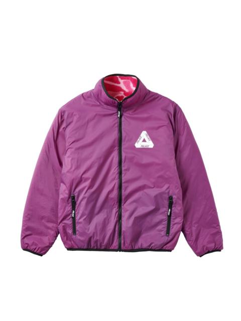 PALACE MIRAGE REVERSIBLE FLEECE JACKET PINK