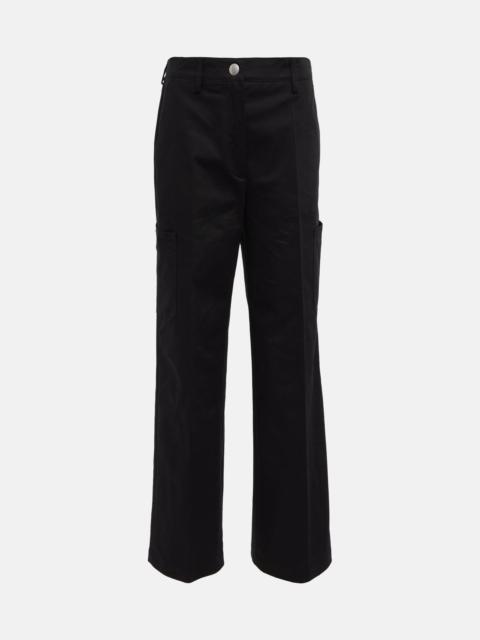 Prada Cotton-blend gabardine cargo pants