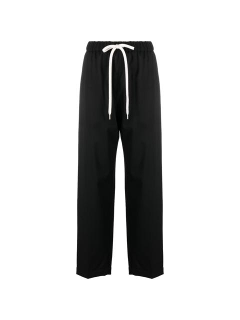 MM6 Maison Margiela drawstring-waist tailored trousers