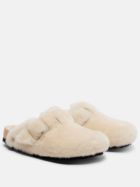 BIRKENSTOCK Boston shearling clogs
