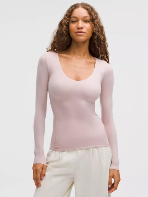 lululemon Wundermost Ultra-Soft Nulu V-Neck Long-Sleeve Shirt