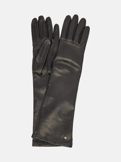 Max Mara Leather gloves