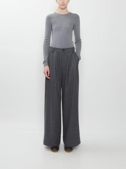 SOFIE D'HOORE Piaf Light Woollen Felt Pants