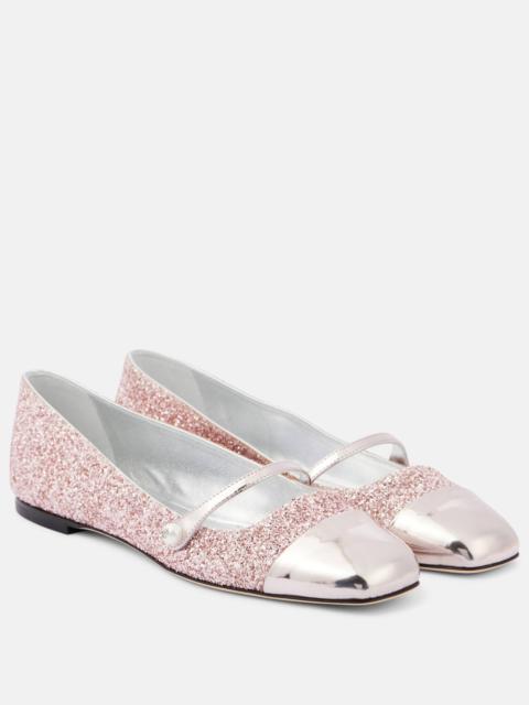 JIMMY CHOO Elisa ballet flats