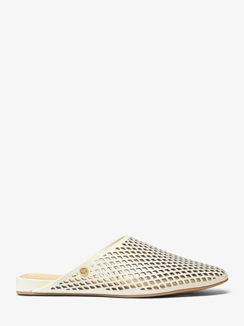 MICHAEL KORS Cady Perforated Leather Mule