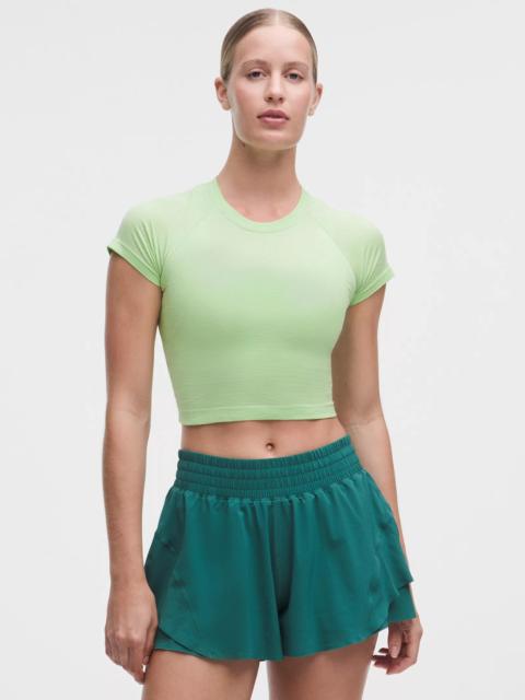 lululemon Swiftly Tech Cropped Short-Sleeve Shirt 2.0