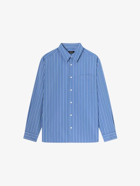 A.P.C. MALO LOGO SHIRT