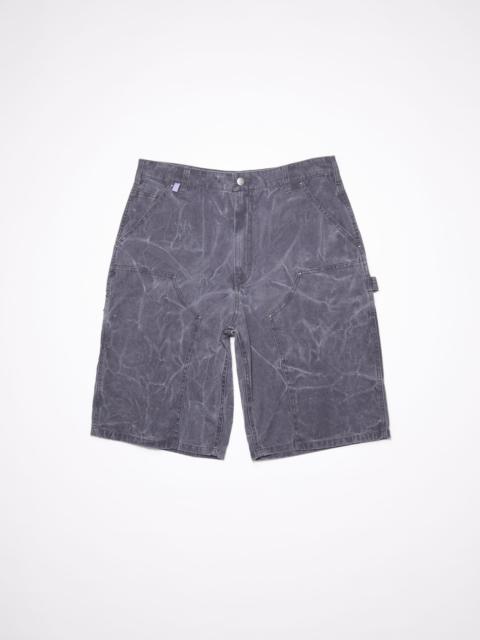 Acne Studios Workwear shorts - Indigo blue