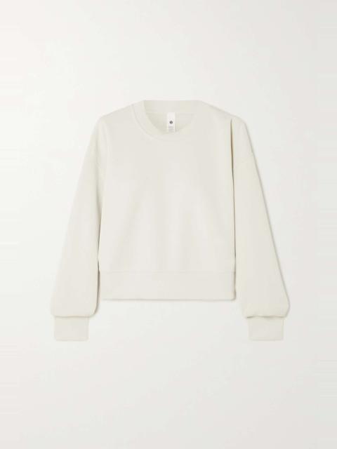 lululemon Perfectly Oversized cropped stretch recycled-Softstreme™ sweatshirt