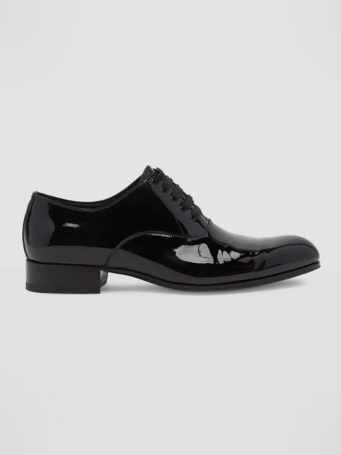 TOM FORD Men's Edgar Patent Leather Oxfords