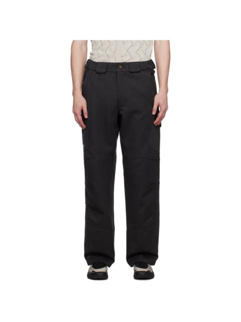 ROBYN LYNCH Gray Deadstock Cargo Pants