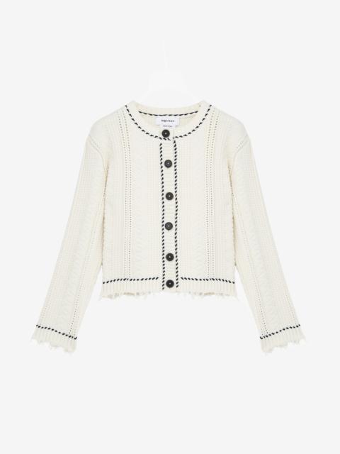 Alexander McQueen Textured Cardigan
