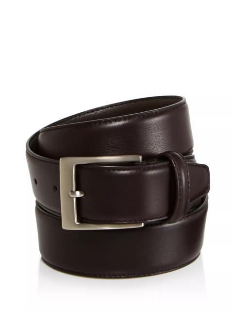 Canali Men's Basic Smooth Leather Belt