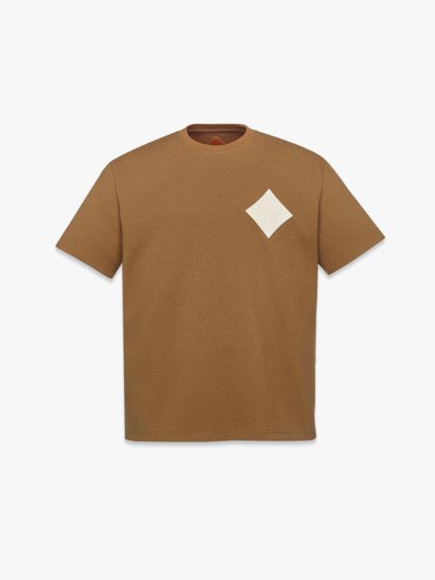 MCM Logo Patch Bouclé T-Shirt