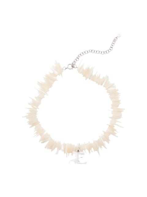 courrèges CHOKER NECKLACE MOTHER OF PEARL
