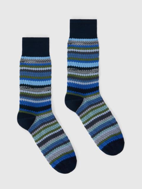 Missoni Mid-length socks with waffle pattern