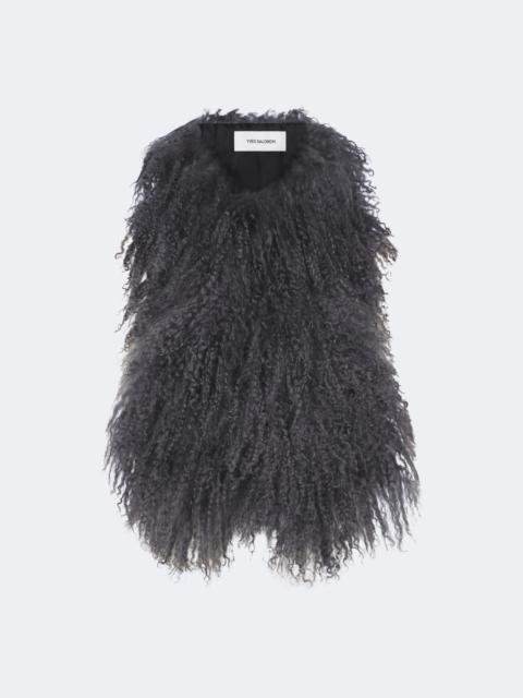 Yves Salomon Shearling scarf