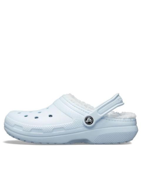 crocs Crocs Classic Lined Clog Slip-On 'Baby Blue' 203591-4JZ