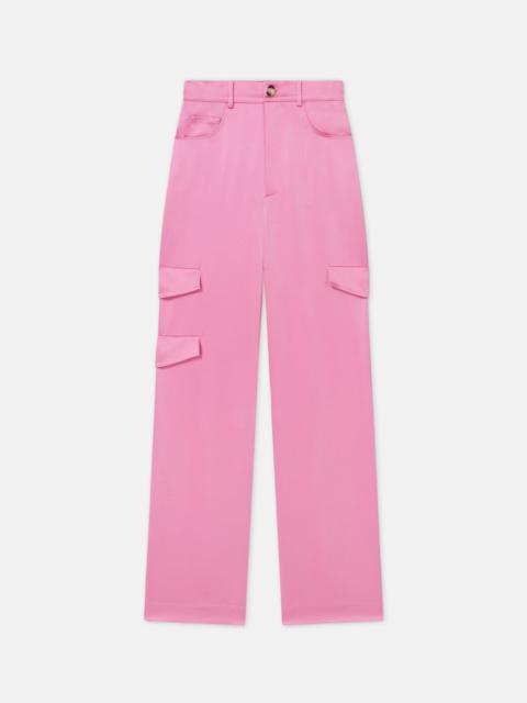 Nanushka Slip Satin Cargo Pants