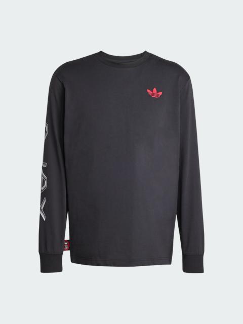 adidas Ajax Amsterdam Long Sleeve Graphic Tee