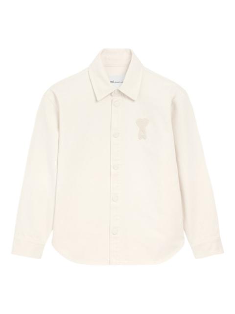AMI Paris Ami De Coeur patch overshirt