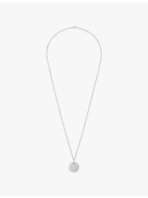 Van Cleef & Arpels Zodiaque Medal Scorpio 18ct White-Gold Pendant