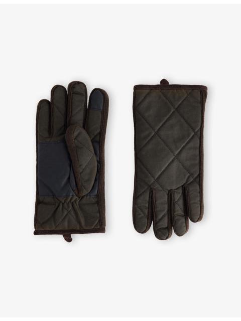 Barbour Westerdale Waxed Cotton Gloves