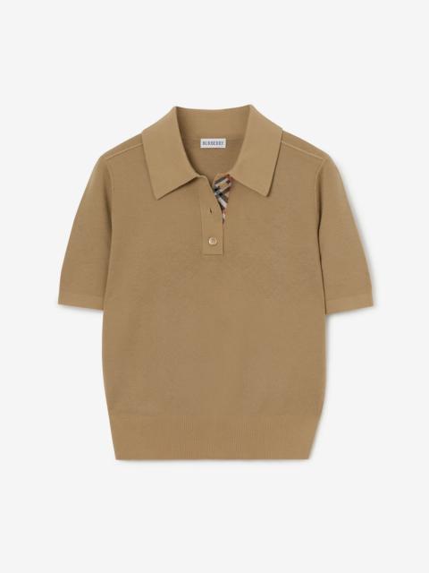 Burberry Wool Polo Shirt