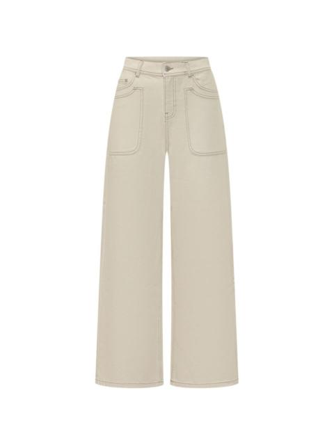 ba&sh Zoel patch-pocket jeans