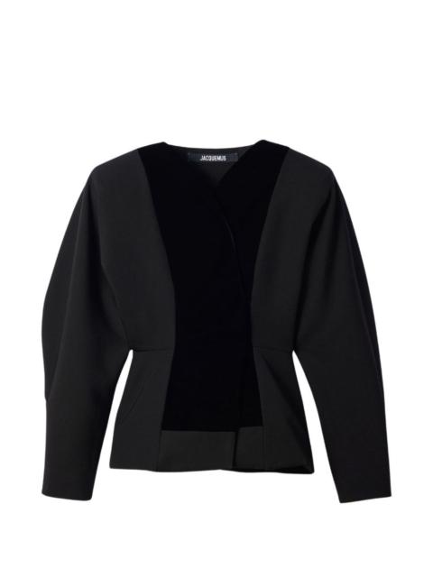 JACQUEMUS Bat Sleeves Jacket