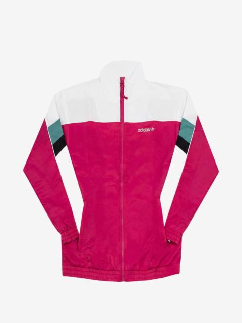 adidas stripe-detail zip-up jacket
