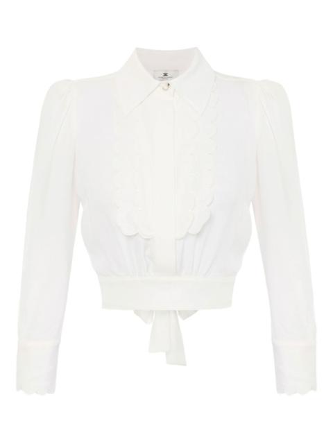 ELISABETTA FRANCHI embroidered-design shirt