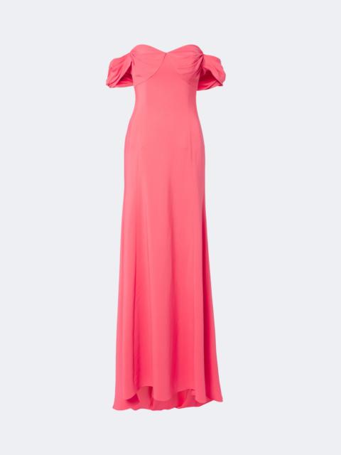 Oscar de la Renta Off-shoulder gown