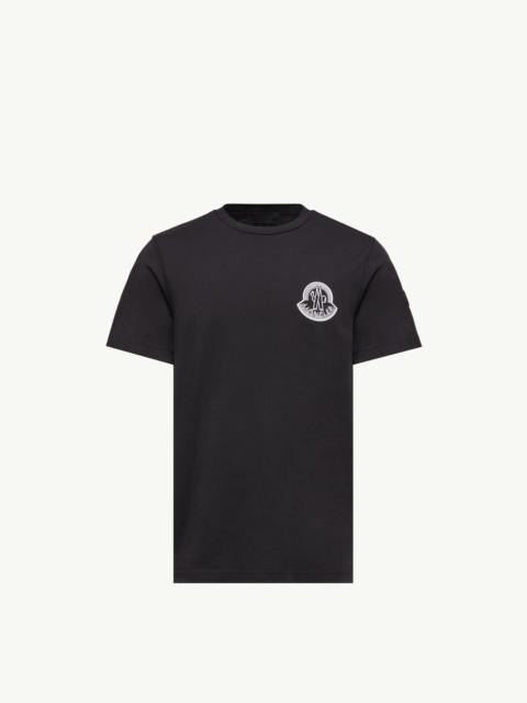Moncler Logo Cotton Jersey T-Shirt